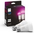 Philips Hue Lot 3 ampoules E27 White and Color Ambiance-2