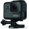 GOPRO HERO 6 BLACK Caméra de sport 4K60 - 12 MP - Wi-Fi - Bluetooth - Commandes vocales - Étanche jusqu'à 10m sans boîtier-0