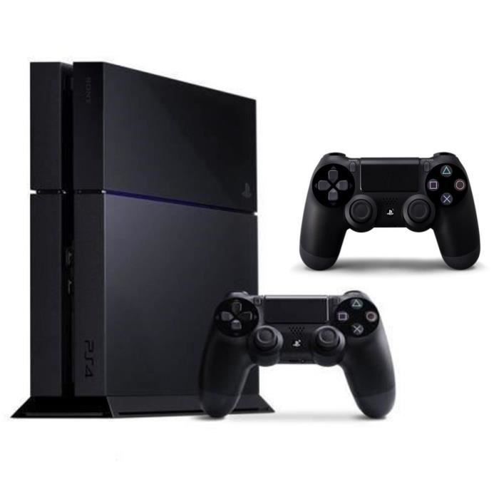 Console Sony PS4 Slim 500Go Noire - Très Bon état, Avec Minecraft, HDMI