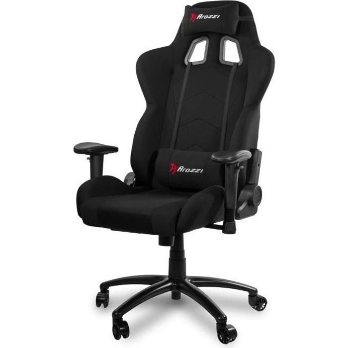 AROZZI Fauteuil Gaming Inizio - En métal - Revêtement en tissu - Noir