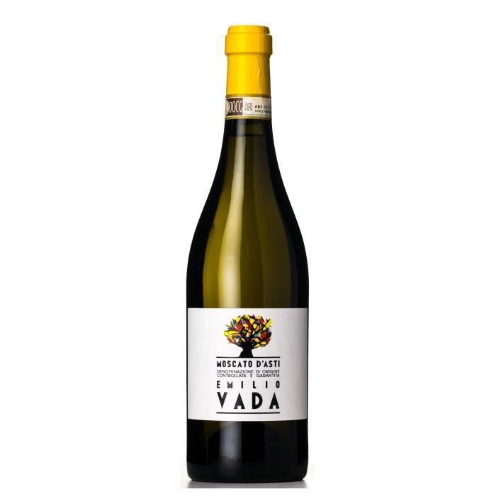 Emilio Vada 2017 Moscato d'Asti - Vin blanc d'Italie - La cave Cdiscount