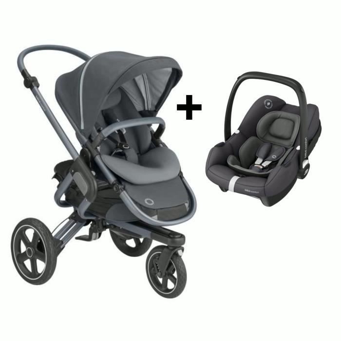 Bebe Confort Poussette Nova 3 Roues Essential Graphite Cosi Tinca Essential Graphite Offert Cdiscount Puericulture Eveil Bebe