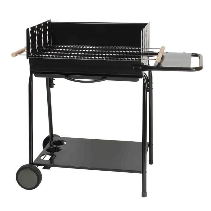 Barbecue Au Charbon De Bois SOMAGIC EXEL DUO GRILL - Cuve Fonte, Grille Acier
