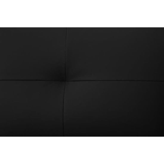 Finlandek Canape D Angle Nykyajan 4 Places Simili Noir