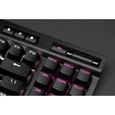 Corsair clavier gaming optique-mécanique K70 RGB TKL Champion Series rétroéclairage OPX noir (CH-911901A-FR)-2