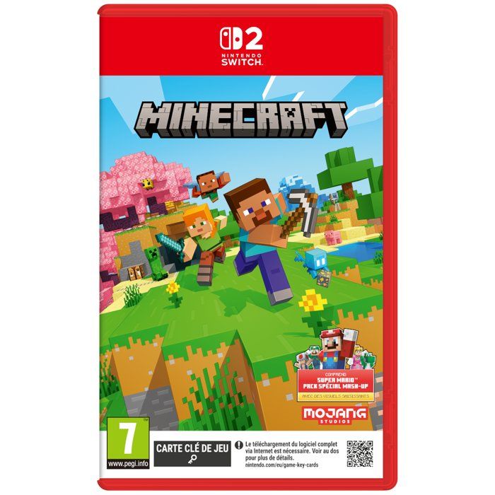 Minecraft + Super Mario Pack Spécial Mash-up • Jeu Nintendo Switch 2