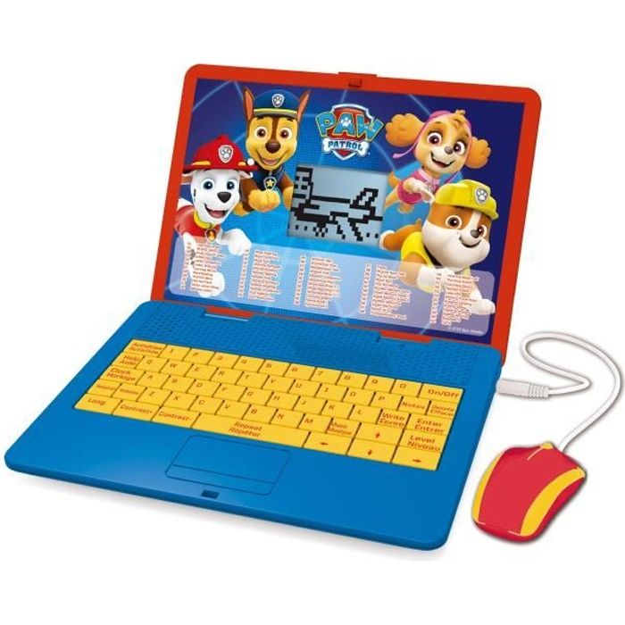 PAT' PATROUILLE Ordinateur éducatif bilingue (EN/FR) enfant LEXIBOOK - 120  activités - Cdiscount Jeux - Jouets