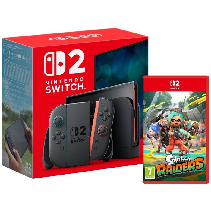 Pack Nintendo : Console Nintendo Switch 2 + Splatoon Raiders