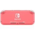 Console portable Nintendo Switch Lite • Corail + Animal Crossing: New Horizons (Code) + 3 mois d'abonnement NSO (Code)-2