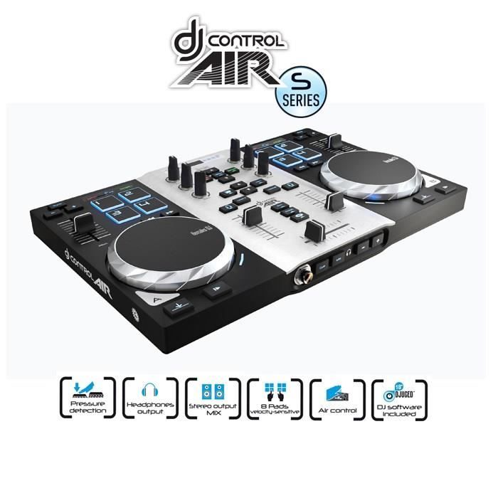 Hercules Djcontrol Air S Table De Mixage Table De Mixage Avis Et Prix Pas Cher Cdiscount