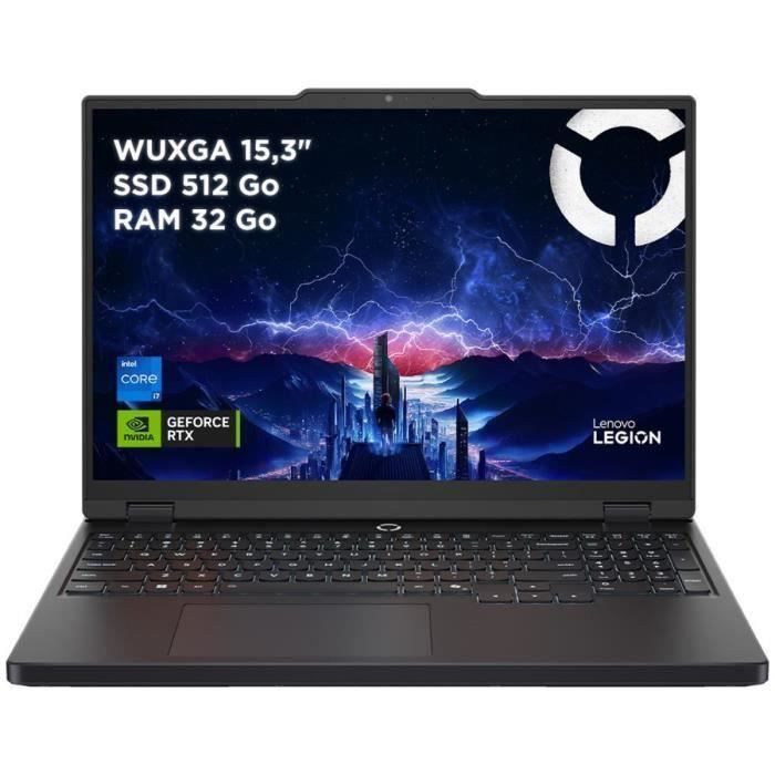 PC portable Gamer LENOVO Legion 5 15IRX10 Sans Windows - 153 165 Hz IPS - Core i7-13650HX - RTX 5070 115W - 32 Go - 512 Go