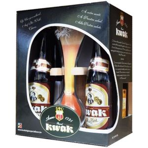 BIERE BRASSERIE BOSTEELS Coffret Kwak 4 Bières Ambrées -