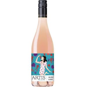 APERITIF SANS ALCOOL Artis Syrah - Fines bulles rosé
