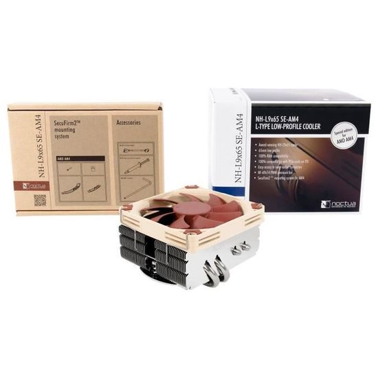 Ventirad Noctua NH-L9x65 – Refroidissement Silence Pour PC Mini-ITX (Hauteur 65mm)