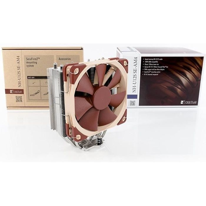 Noctua NH U12S SE AM4 - vue 3