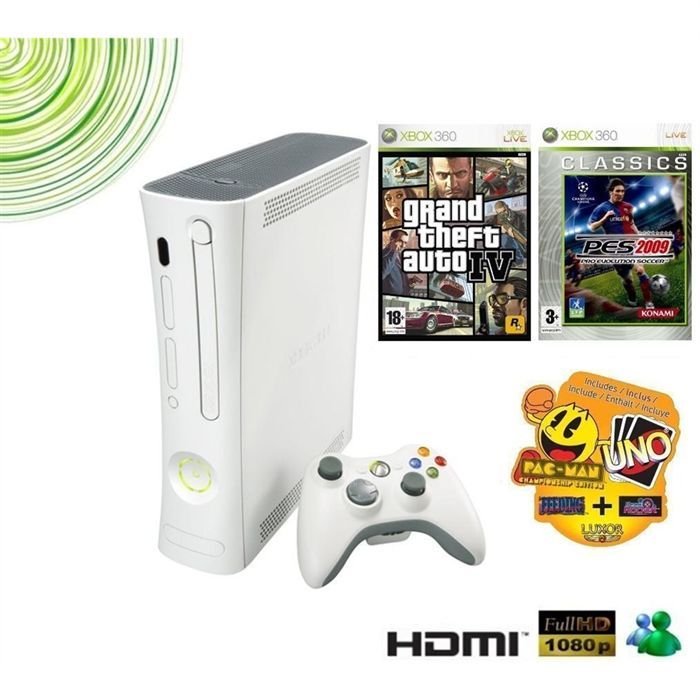PACK XBOX 360 ARCADE BEST GAME Cdiscount Jeux vidéo