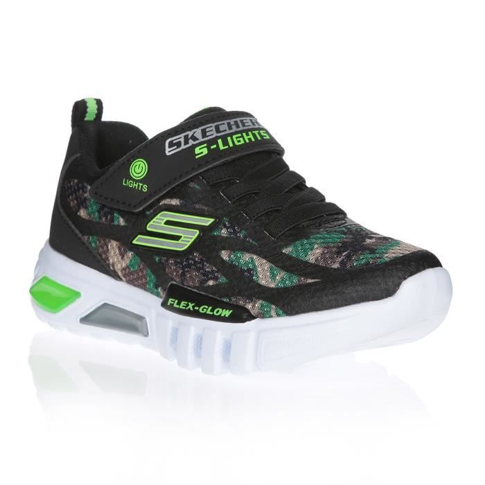 Chaussures SKECHERS Enfant sport FLEX-GLOW - RONDLER camouflage - Cdiscount  Chaussures