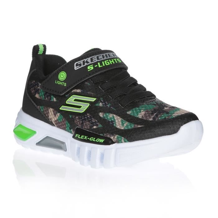 Chaussures SKECHERS Enfant sport FLEX-GLOW - RONDLER camouflage