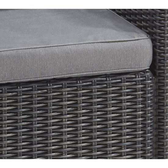 Salon De Jardin En Imitation Resine Tressee Allibert 4 Personnes