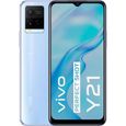 Smartphone VIVO Y21 4G 64Go Blanc - Écran 6,51po - Appareil photo 13MP - Batterie 5000 mAh - Android 11-0
