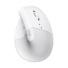 Souris - Sans Fil - Logitech - Lift Ergonomique Verticale - Blanc - Droitier