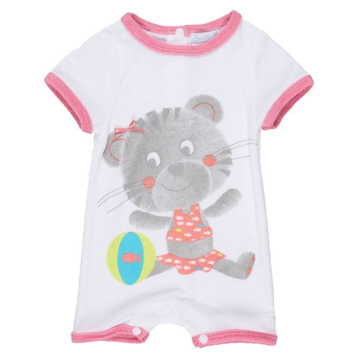 Bebe Reve Combicourt Bebe Fille Blanc Et Rose Cdiscount Pret A Porter Bebe Reve Combicourt Bebe Fille Blanc Et Rose Cdiscount Pret A Porter