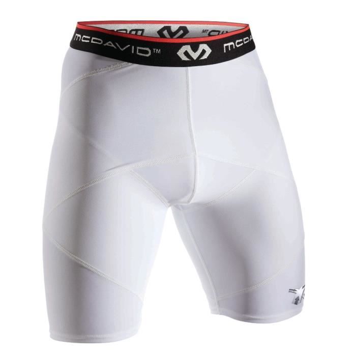 MC DAVID Short Cross Compression Blanc