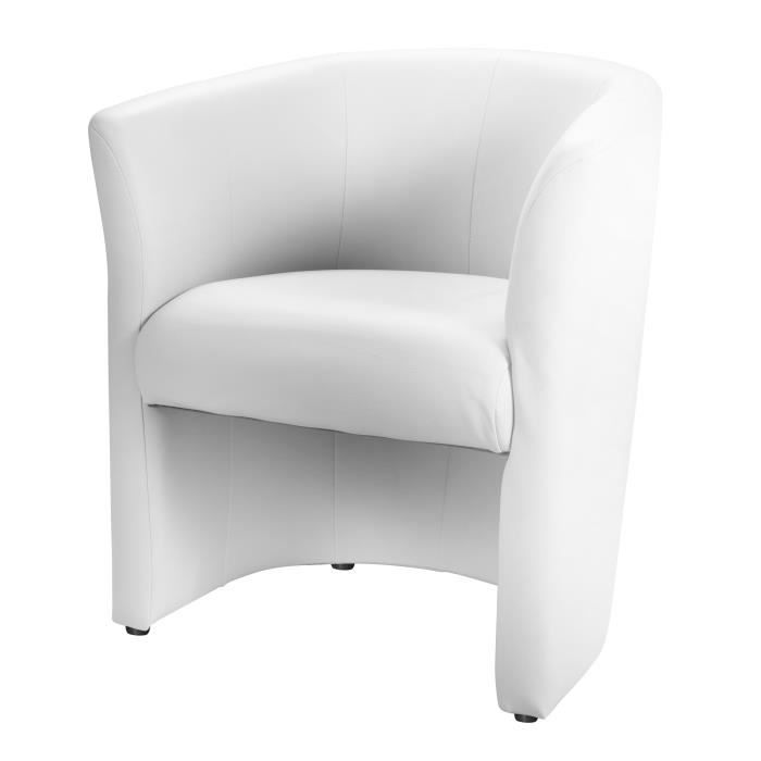 Fauteuil Baya Blanc