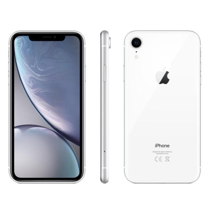 Châssis Nu (boîtier) Blanc Pour IPhone XR | Pièce De Rechange Neuve Apple Compatible
