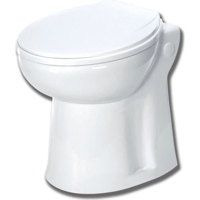 WC broyeur intégré - Setsan C - Simple cuve - Blanc - 40mm - 500W -  Cdiscount Bricolage