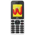 Téléphone portable - WIKO - Lubi 5 Blanc - GSM - 1,8" - 800 mAh - SMS/MMS-1