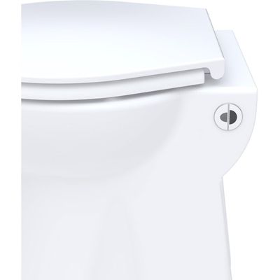 Broyeur Sanitaire 700W Ultra Puissant - Pompe De Relevage Eaux Usées 190 L/min, Rejet Vertical 7m, 4 Entrées - Idéal WC, Douche, Lavabo, Évier, Lave-vaisselle