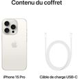 iPhone 15 Pro 128GB Blanc Titanium-6
