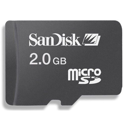 SanDisk 2 Go Carte mémoire microSD SDSDQ 002G FFP