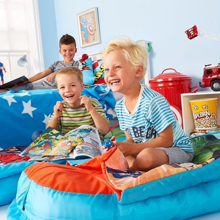 Avengers Marvel Lit Junior Readybed - Lit Gonflable Pour Enfants