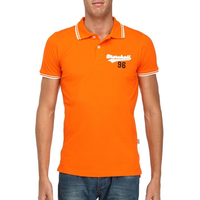 Polo homme orange Clearance