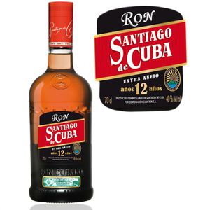 RHUM Santiago de Cuba Rhum 12 ans 70 cl