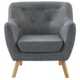 Fauteuil 1 place scandinave