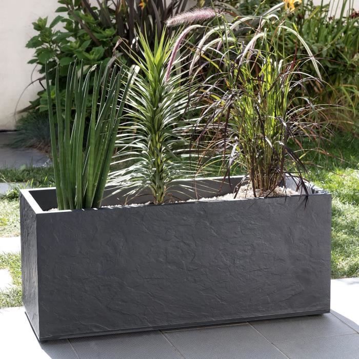 Jardinières 2 Pcs 45x45x75 Cm Acier Corten | Leroy Merlin