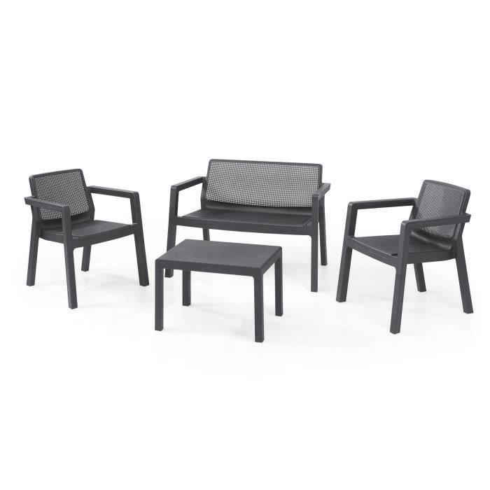 Salon De Jardin 4 Pieces Achat Vente Pas Cher