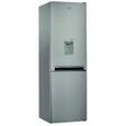 WHIRLPOOL BSNF8101OXAQUA -Réfrigérateur congélateur bas-319 L (222 L + 97 L)-Froid Total No Frost-A+-L 59,5 x H 188,5 cm-Inox-0