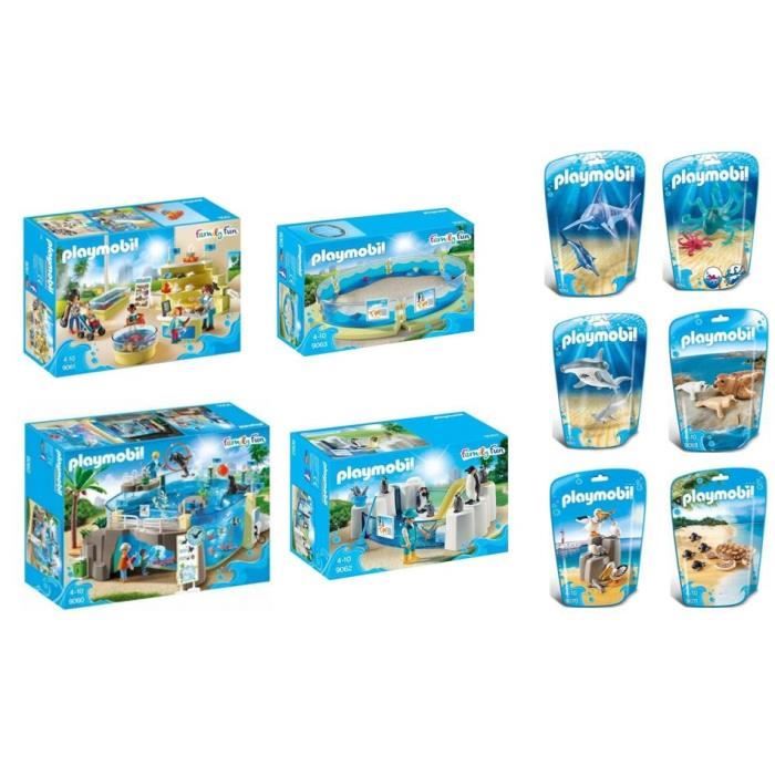 aquarium marin playmobil