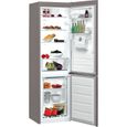 WHIRLPOOL BSNF8101OXAQUA -Réfrigérateur congélateur bas-319 L (222 L + 97 L)-Froid Total No Frost-A+-L 59,5 x H 188,5 cm-Inox-1