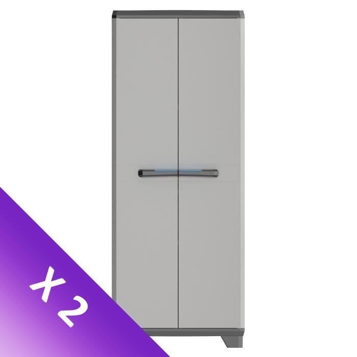 KIS Armoire haute + armoire basse Linear 68 x 39 x 173 / 68 x 39 x 90