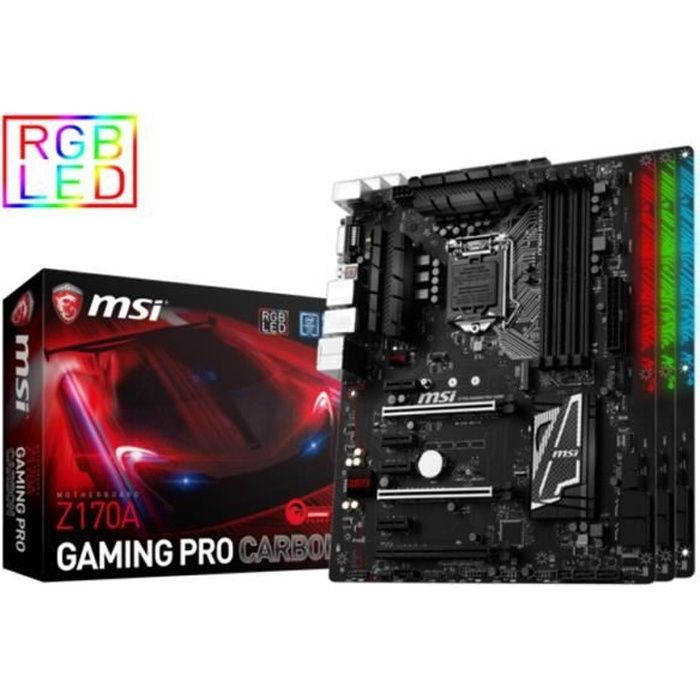 MSI Carte mère Z170A GAMING PRO