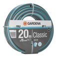 Tuyau d'arrosage Classic GARDENA - Longueur 20m - Ø15mm - Haute résistance pression 22 bar - Garantie 12 ans-0
