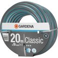 GARDENA Tuyau d'arrosage Classic – Longueur 20m – Ø19mm – Haute résistance pression 22 bar maximum – Garantie 12 ans (18022-20)-0