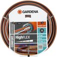 GARDENA Tuyau d'arrosage Comfort HighFlex – Longueur 50m – Ø15mm – Anti nœud et indéformable – Garantie 20 ans (18079-26)-0