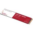 Disque SSD NVMe™ pour NAS - WD Red™ SN700 NVMe™ SSD, 500Go -  (WDBBDY5000ARD-WRSN )-1