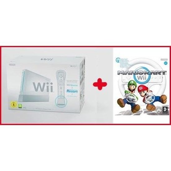 Console Wii Blanche Sports Resort Mario Kart Wii Cdiscount Jeux Video Console Wii Blanche Sports Resort Mario Kart Wii Cdiscount Jeux Video